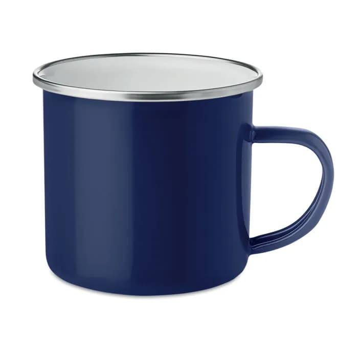 Vintage Kaffeebecher - PLATEADO - Blau