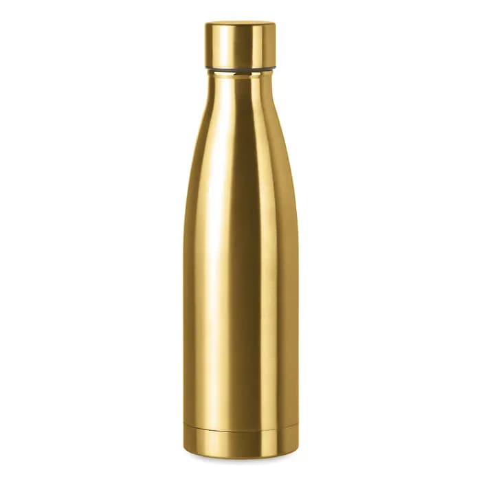 Edelstahl Isolierflasche 500ml - BELO BOTTLE - Matt Golden