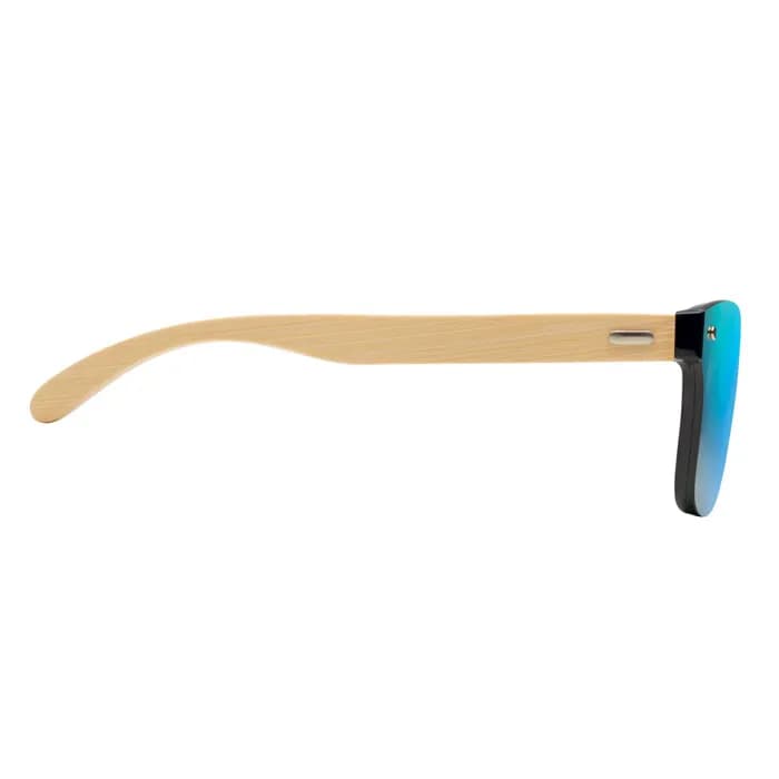 Sonnenbrille mit Bambus - ALOHA - Blau