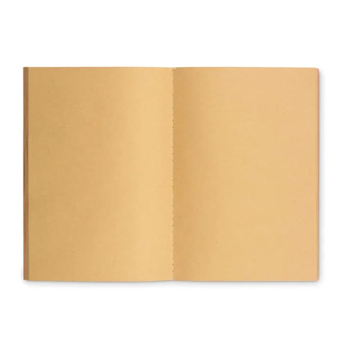 DIN A5 Notizbuch mit Pappcover - MID PAPER BOOK - Beige