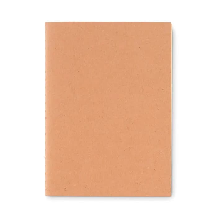 DIN A6 Notizbuch mit Pappcover - MINI PAPER BOOK - Beige