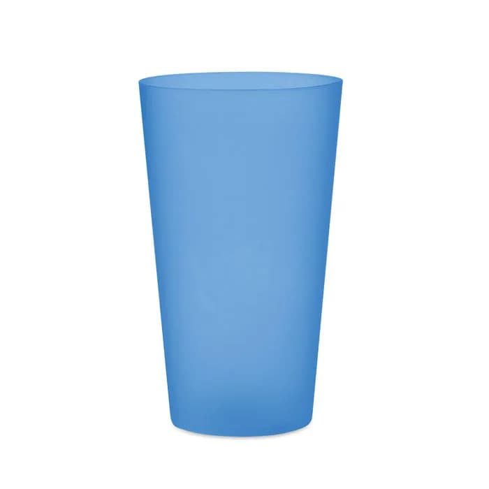 Wiederverwendbarer Becher 500ml - FESTA LARGE - Transparent Blau
