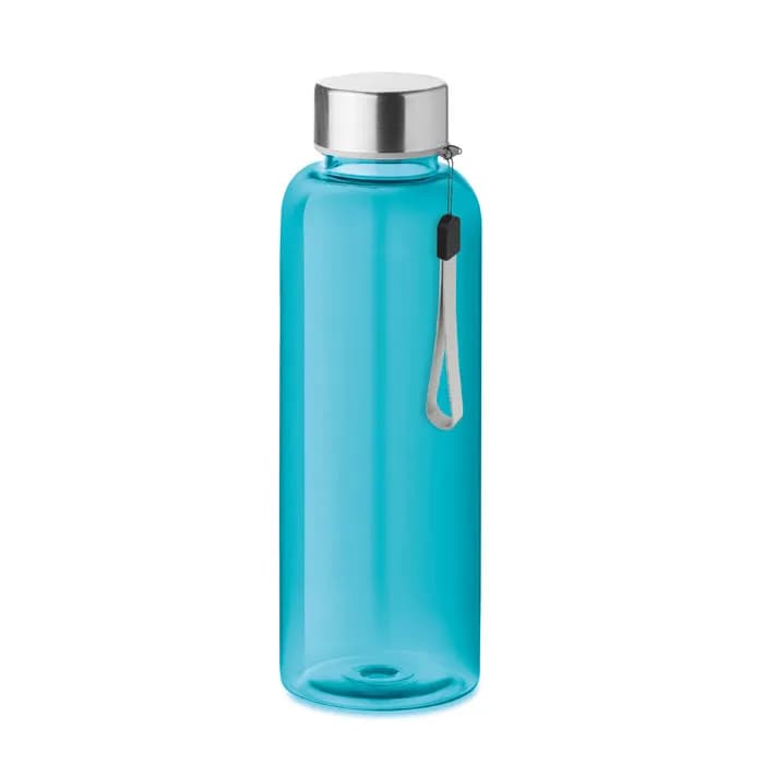 RPET-Flasche 500ml - UTAH RPET - Transparent Blau