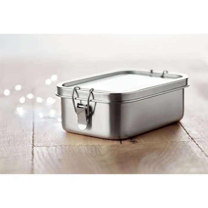 Lunchbox Edelstahl 750ml - CHAN LUNCHBOX - Mattsilber
