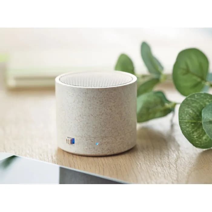 Wireless 5.0 Lautsprecher - ROUND BASS+ - Beige