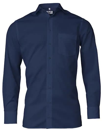 Men´s Shirt Comfort Fit Long Sleeve - Navy