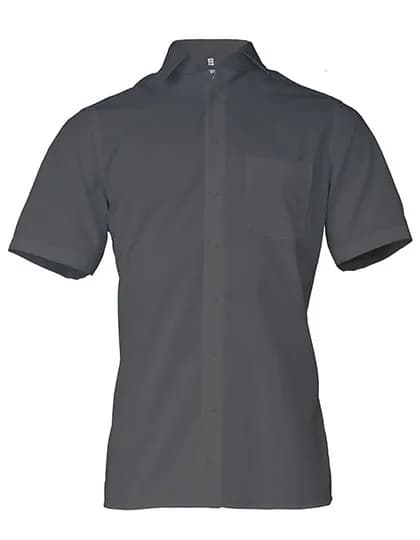 Men´s Shirt Comfort Fit Short Sleeve - Anthracite