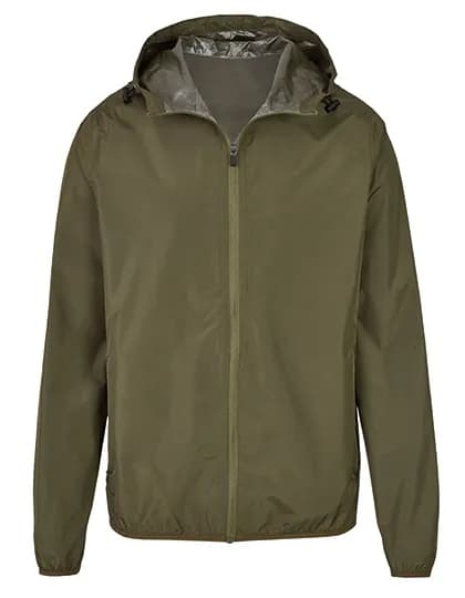 my mate - Unisex Hooded Windbreaker - Olive