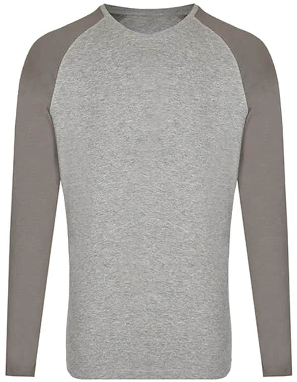 my mate - Unisex Long Sleeve - Heather Grey/Grey Solid