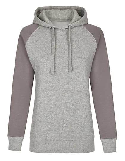 my mate - Ladies´ No Pocket Hoody - Heather Grey/Grey Solid