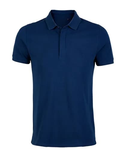 Men´s Piqué Polo Shirt Owen - Deep Blue