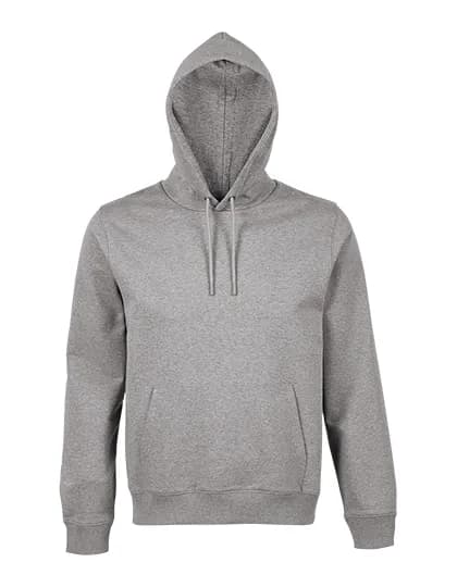 Men´s French Terry Hoodie Nicholas - Gray Melange