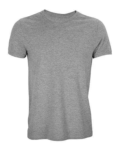 Unisex Cotton Piqué T-Shirt Loris - Gray Melange