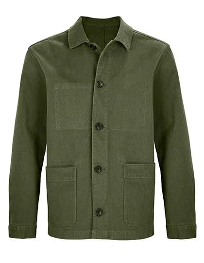 Unisex Work Jacket Mael - Deep Khaki