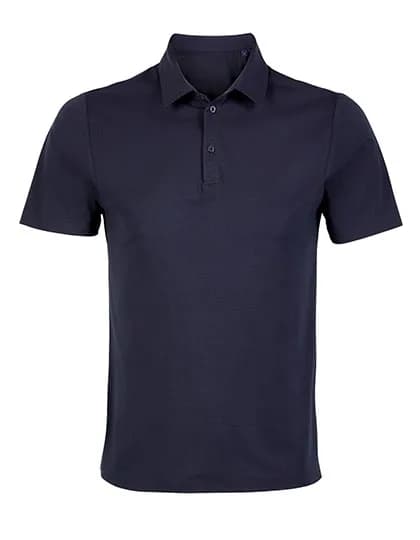 Men´s Mercerised Jersey Polo Shirt Relax Oscar - Night