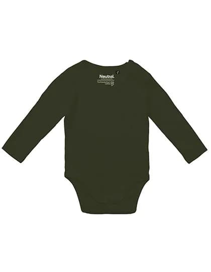 Babies Long Sleeve Bodystocking - Military