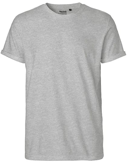 Men´s Roll Up Sleeve T-Shirt - Sport Grey