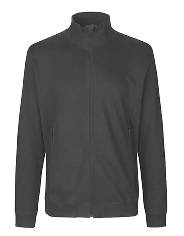 Unisex High Neck Jacket - Charcoal