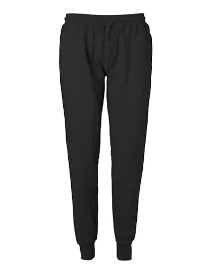 Sweatpants With Cuff And Zip Pocket - Black