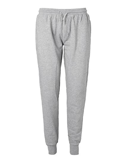 Sweatpants With Cuff And Zip Pocket - Sport Grey