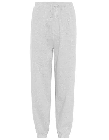 Unisex Sweatpants With Elastic Cuff - Ash Grey