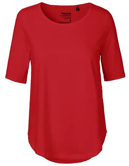 Ladies´ Half Sleeve T-Shirt - Red