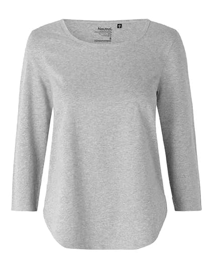 Ladies´ Three Quarter Sleeve T-Shirt - Sport Grey