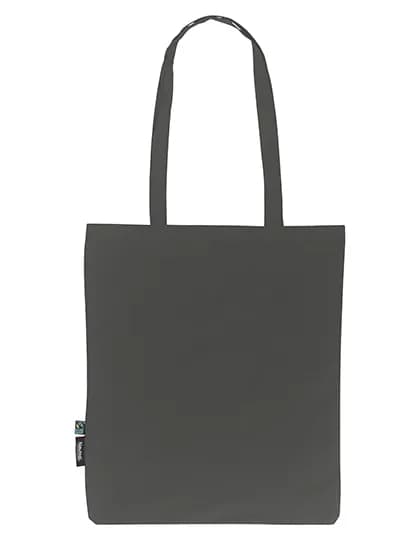 Shopping Bag With Long Handles - Charcoal