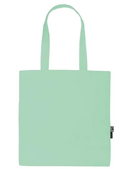 Shopping Bag With Long Handles - Dusty Mint