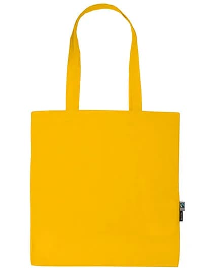 Shopping Bag With Long Handles - Yellow