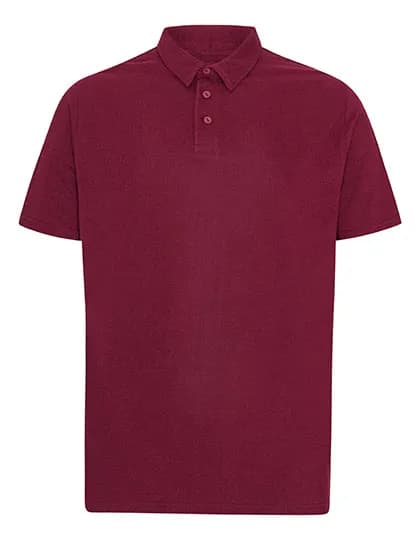 Tiger Cotton Polo - Bordeaux