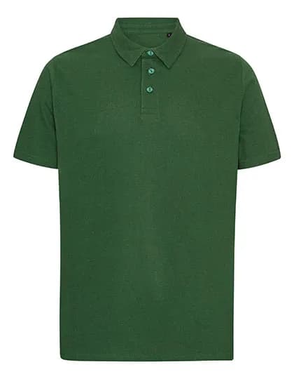 Tiger Cotton Polo - Bottle Green