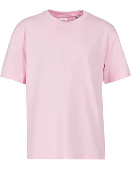 Kids Oversized Tee - Soft Pink
