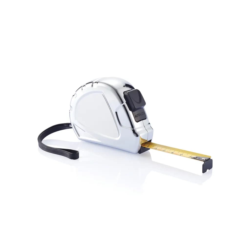 3m/16mm Auto-Stopp Maßband Ergonomic - silber
