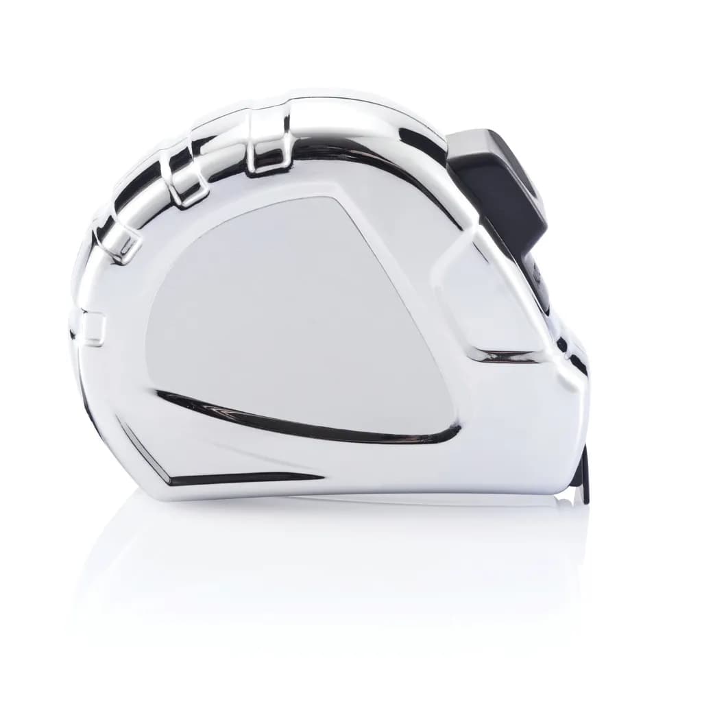 5m/19mm Auto-Stopp Maßband Ergonomic - silber