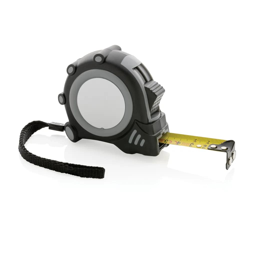 Grip 5m/19mm Maßband aus RCS recyceltem Kunststoff - grau