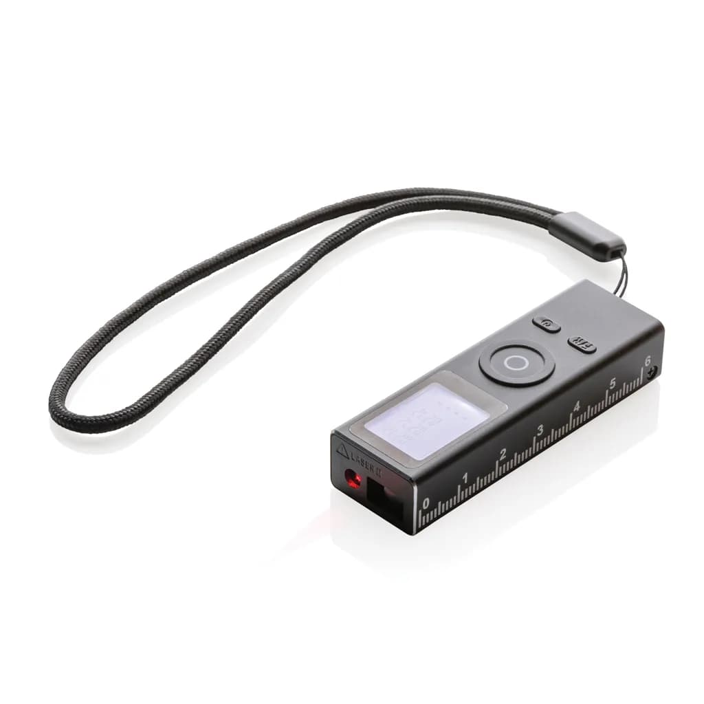 Gear X 30m Lasermessgerät aus RCS recyceltem Aluminum - schwarz