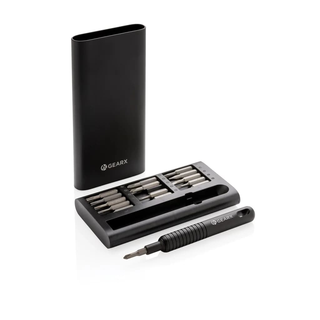 Gear X 31-in-1 Präzisions-Schraubendreher-Satz - schwarz
