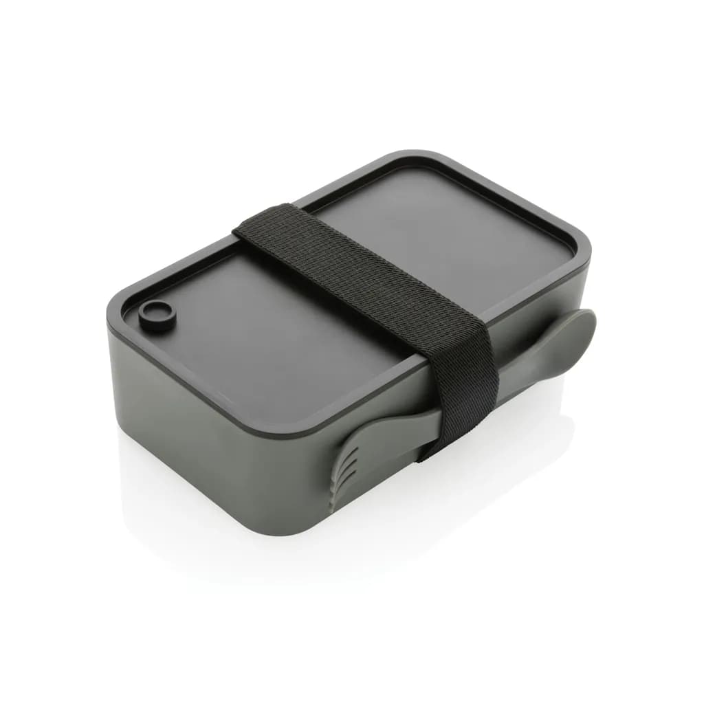 GRS RPP Lunchbox mit Göffel - grau