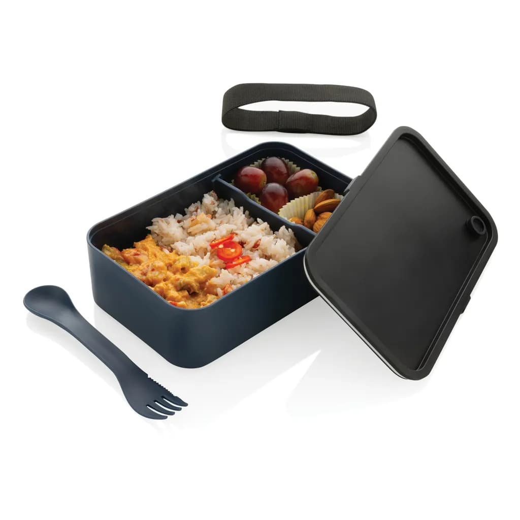 GRS RPP Lunchbox mit Göffel - navy blau