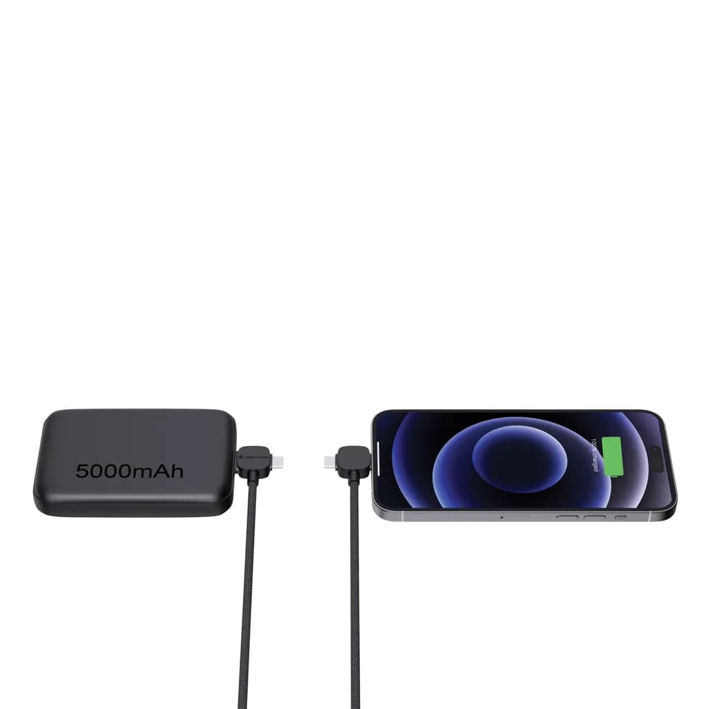 Urban Vitamin Stockton 65W magnet. Kabel RCS recyc. TPE/PET - schwarz