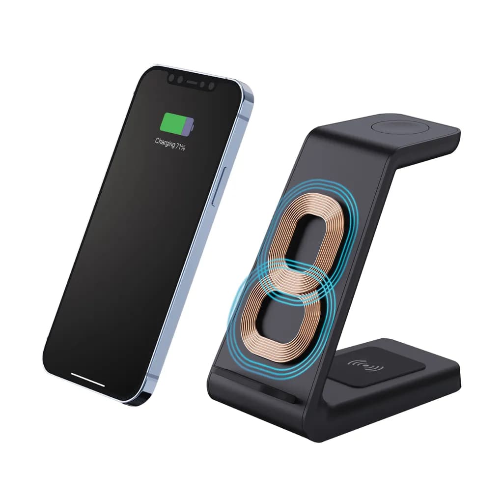 Urban Vitamin Fairfield 3-in-1 Charger aus RCS rPlastik - schwarz