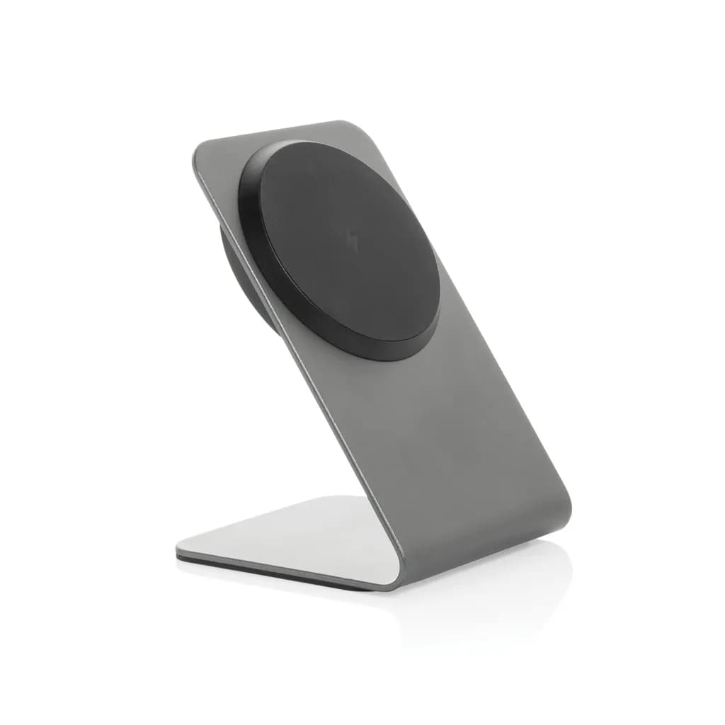 Terra Aluminium 15W magnetischer Wireless-Charger - grau