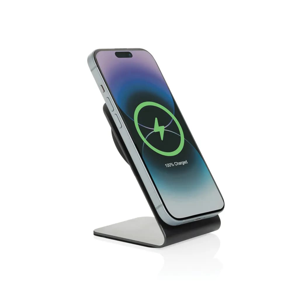Terra Aluminium 15W magnetischer Wireless-Charger - grau