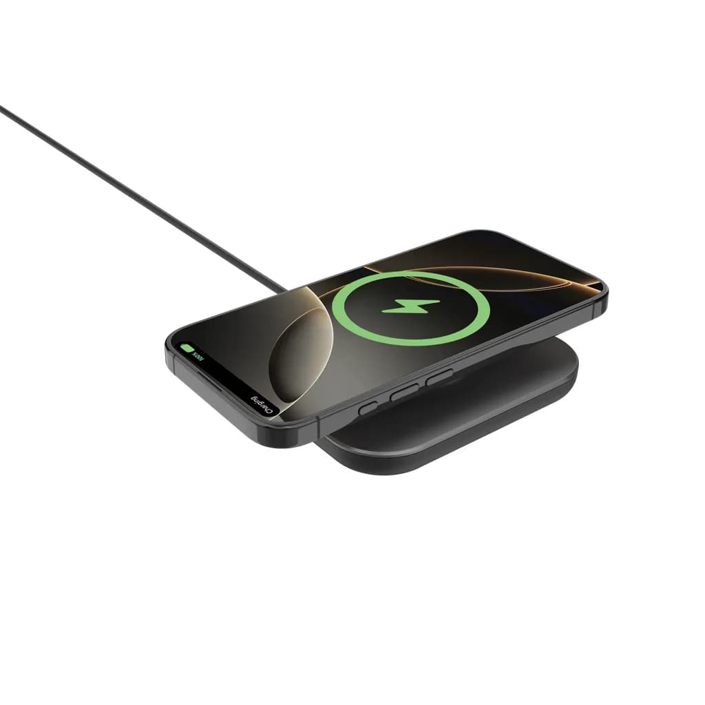 Quantum Ultra-Fast 25W magnetisches Wireless-Charging-Pad - grau