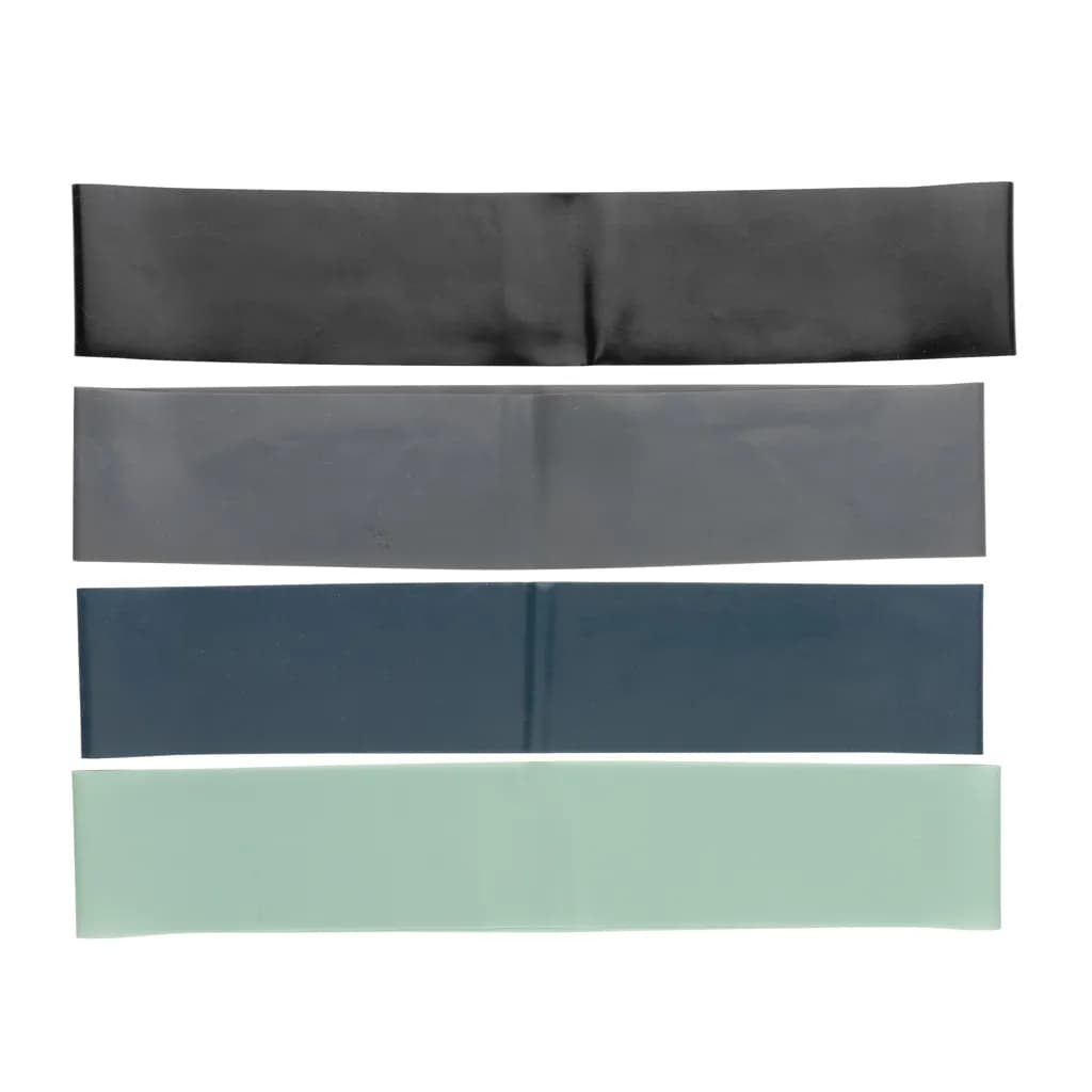 4-tlg. Set Fitnessbänder im Etui - schwarz