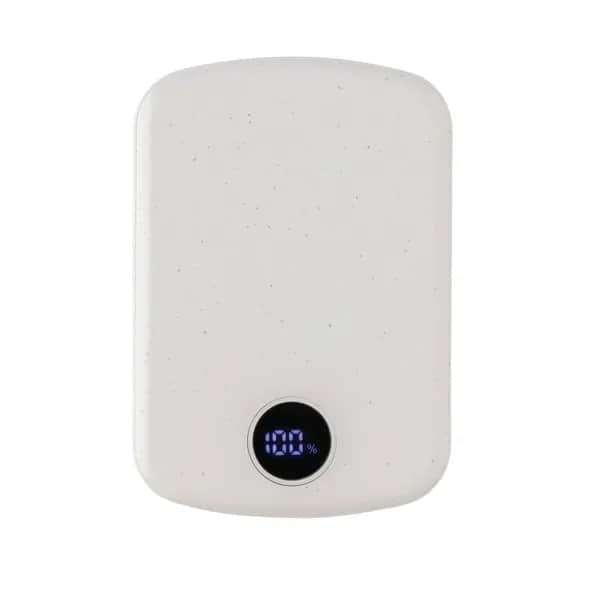 MagBoost 5.000mAh magnetische Powerbank aus RCS rec. Plastik - weiß
