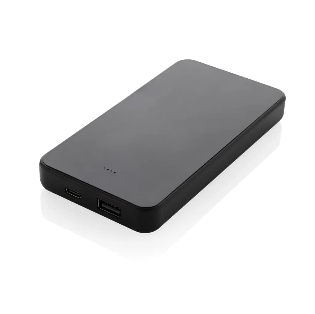 Boostcore 10.000mAh Powerbank aus RCS rec. Kunststoff - schwarz