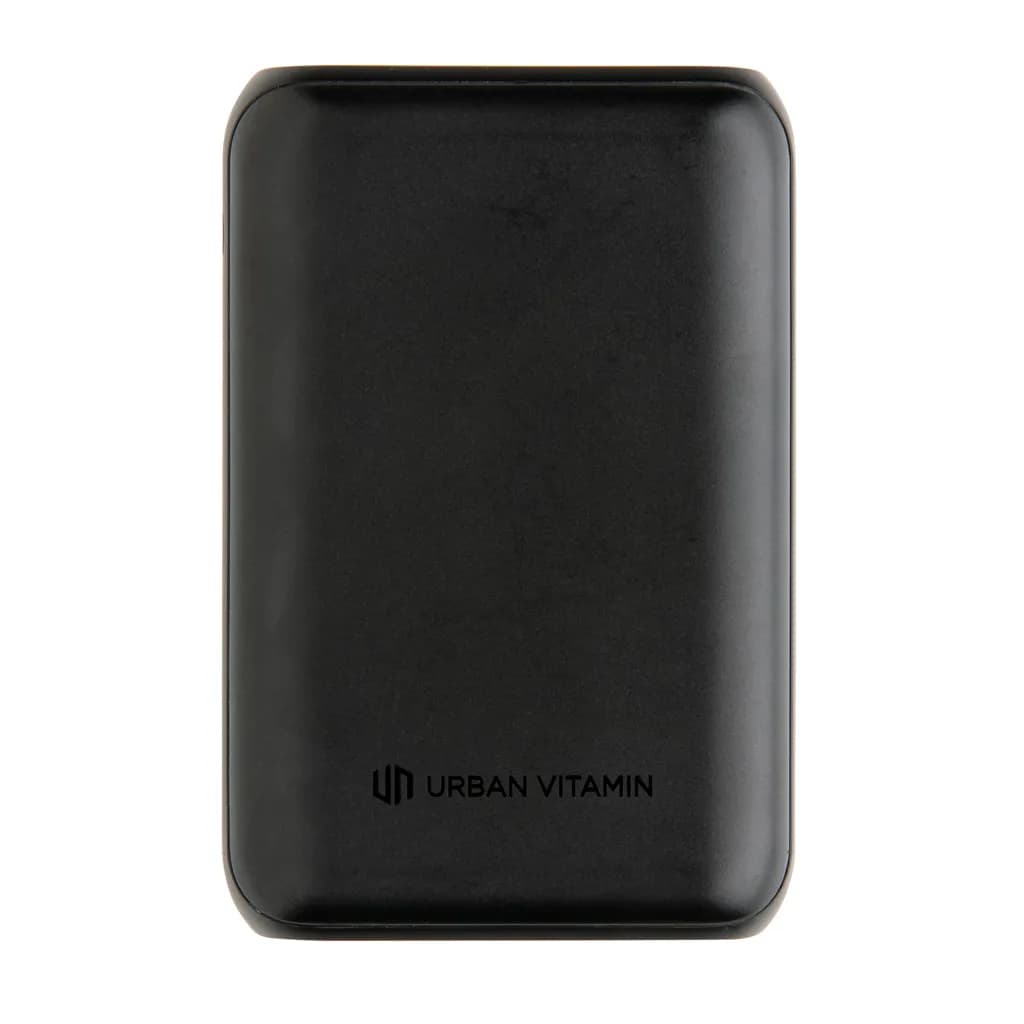 Urban Vitamin Alameda 10.000mAh 18W PD Powerbank - schwarz