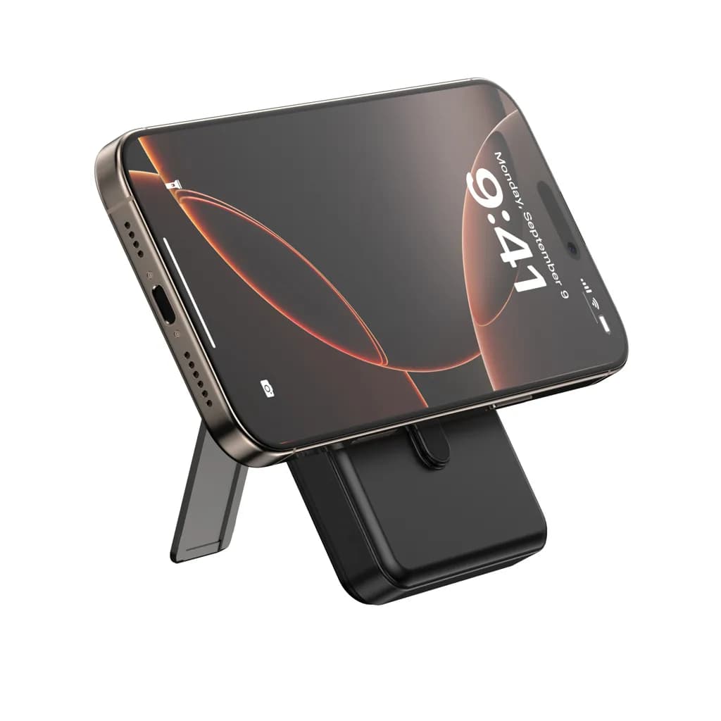 Urban Vitamin Delano 5-in-1 10.000mAh 20W PD magn. Powerbank - schwarz